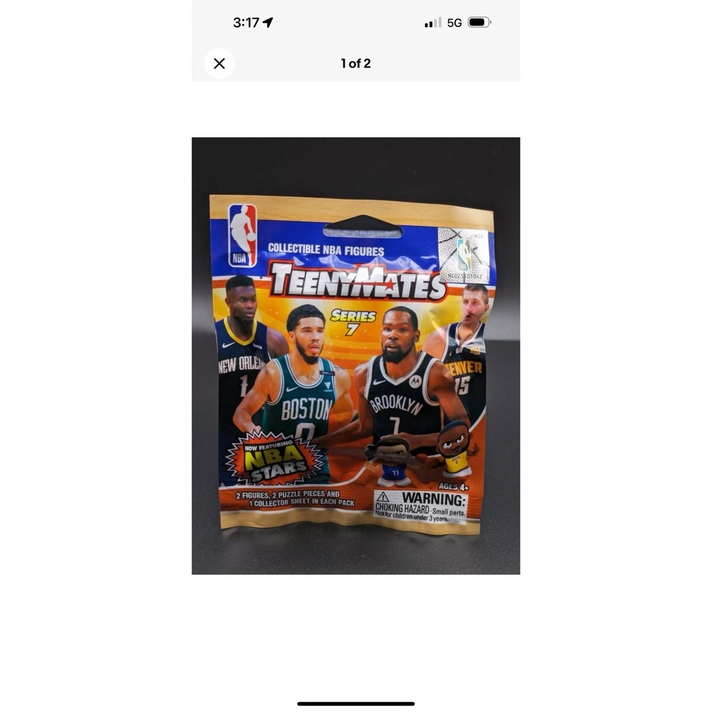 2022 Teenymates Series 7 NBA ‎ Collectible Figures - SEALED